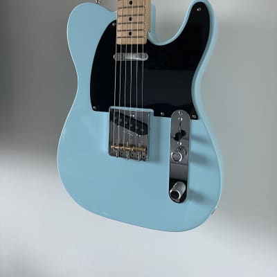 Fender Vintera '50s Telecaster, Daphne Blue VMOD pickups, S1, Narrow Tall Frets image 4