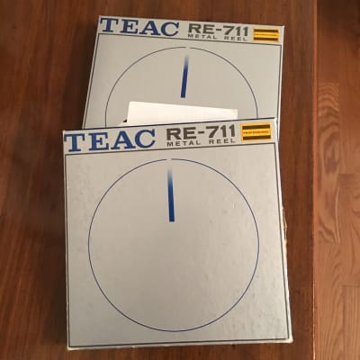 Teac RE-711 1/4 inch metal 7 in. reels | Reverb Teac RE-711 1/4 inch metal 7 in. reels | Reverb