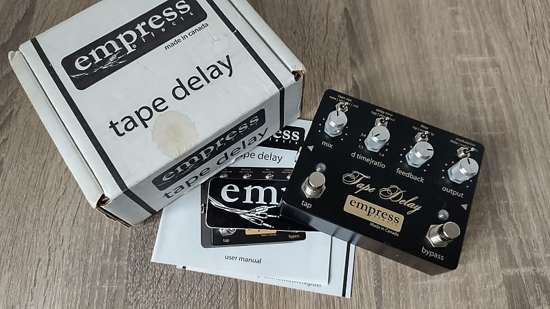 Empress Tape Delay Guitar Pedal | Reverb