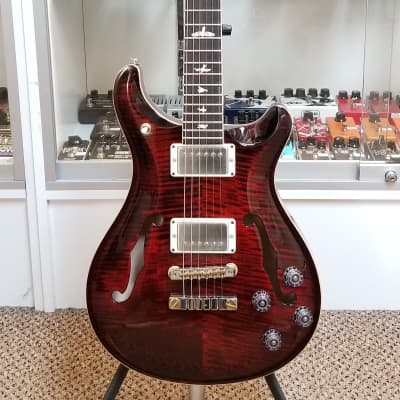 used 2022 Paul Reed Smith McCarty 594 Hollowbody II in Fire Red Burst, Excellent Condition, prs for sale