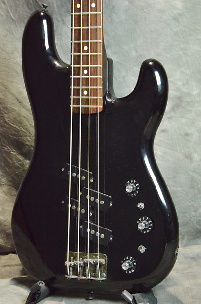 Fender Japan Precision Bass PB-555 Black | Reverb