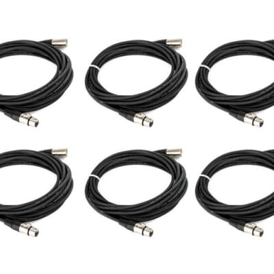 Cable Up DMX-XX325-TEN-K Cable, DMX 3pM-3pF 25ft 10-Pack | Reverb