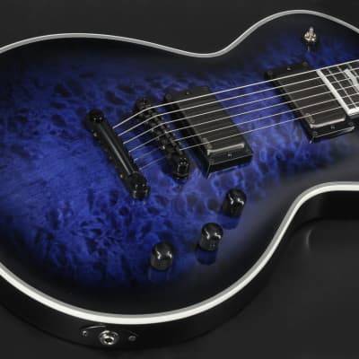 ESP E-II Eclipse - Quilted - Reindeer Blue image 2