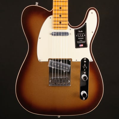 Fender American Ultra Telecaster, Maple Fingerboard, Mocha Burst image 4