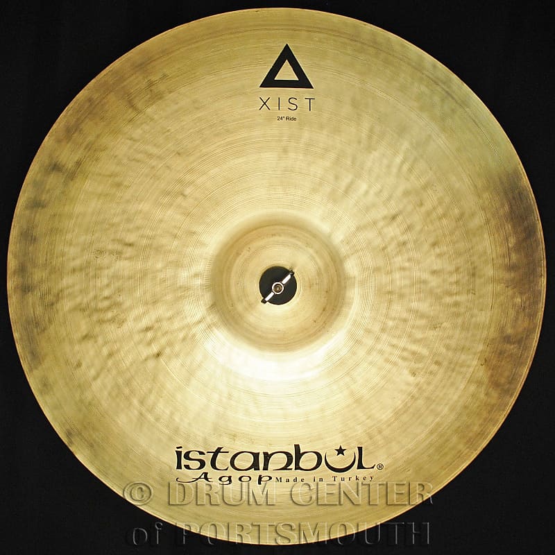 Istanbul Agop Xist Natural Ride Cymbal 24" image 1