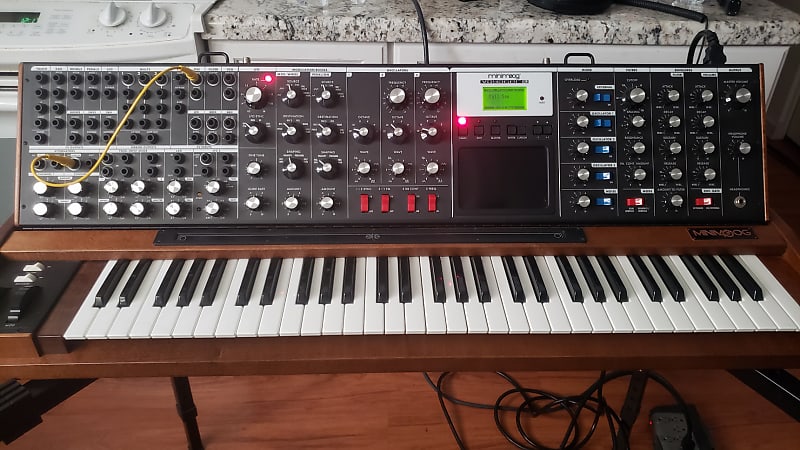 Moog Minimoog Voyager XL 61-Key Monophonic Synthesizer with Anvil Case with Wheels. image 1