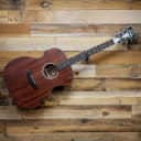 D'Angelico Premier Tammany LS Orchestra Acoustic-Electric Guitar Natural OM DAPLSOMMAHCP