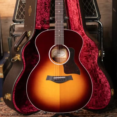 Taylor 214e-SB DLX Grand Auditorium Acoustic/Electric Guitar with Deluxe Hardshell Case - Floor Model Demo image 13