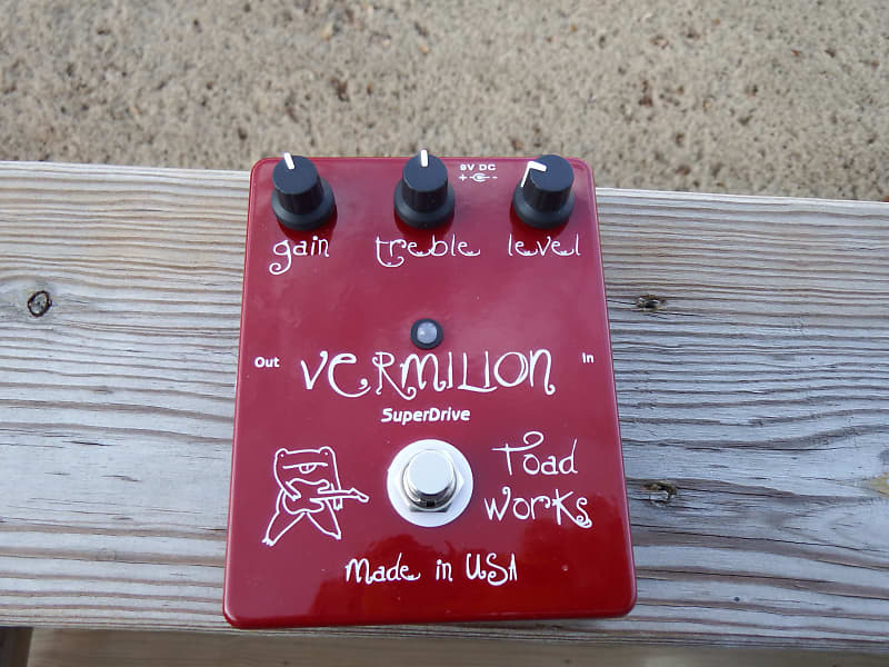 Toadworks Vermillion Super Drive | Reverb