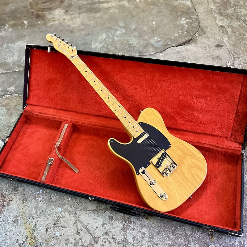 CIJ Lefty Fender TL-52 LH 2002 - Natural original vintage | Reverb