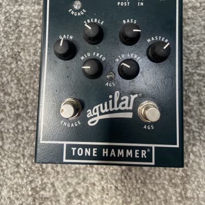 Reverb.com listing, price, conditions, and images for aguilar-tone-hammer-preamp-direct-box