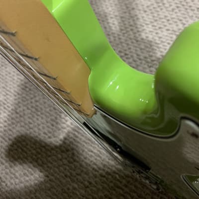 Fender Player Precision Bass FSR Electron Green Bild 8