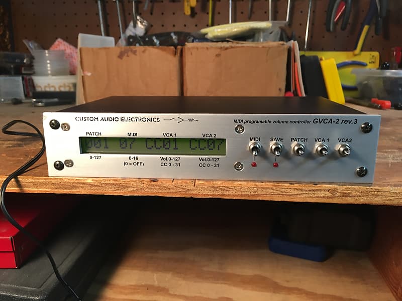 Custom Audio Electronics GVCA rev3 MIDI Volume control Reverb