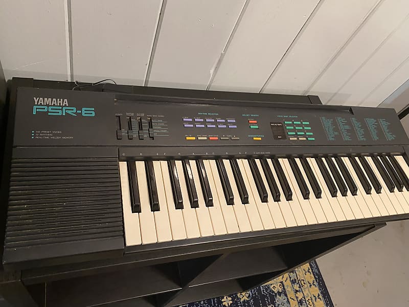 Yamaha PSR6 Electronic Keyboard Synthesizer Reverb