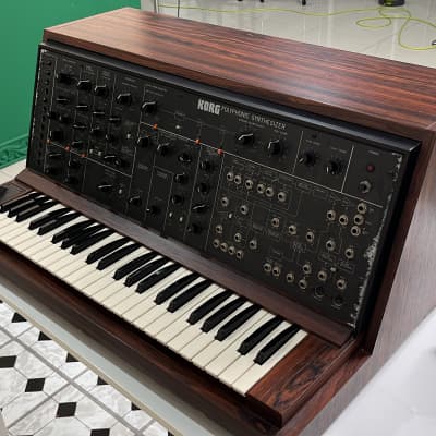 Korg PS-3100 Polyphonic Synthesizer 1977 - Wood image 1