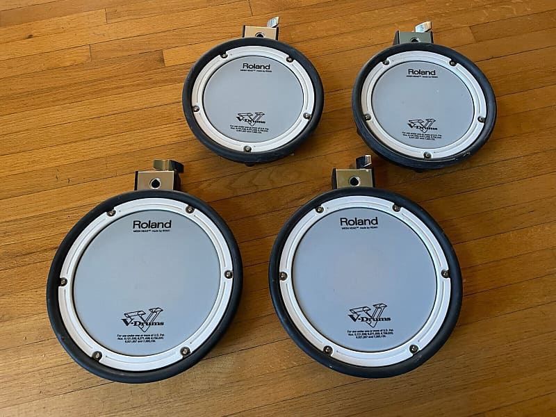 FOUR PACK Roland PDX-8 PDX-6 Dual Trigger Mesh Head V Drum Pad