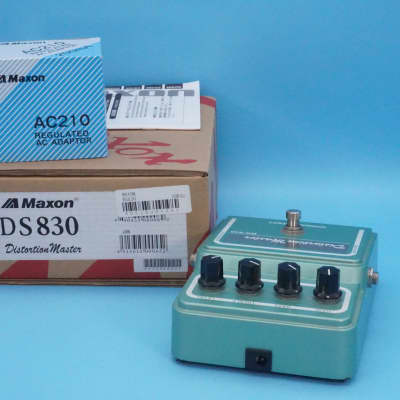 Maxon DS-830 Distortion Master w/Box + Power Supply | Fast