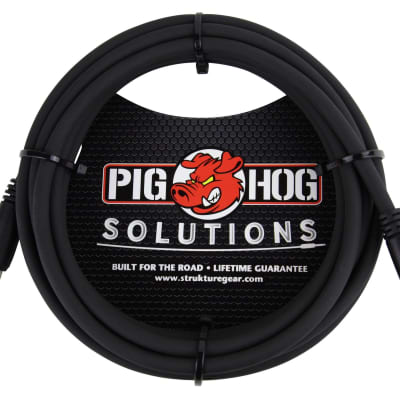 Pig Hog Solutions 10' 3.5mm TRS - 1/4" Mono Cable PX-35T4M image 1