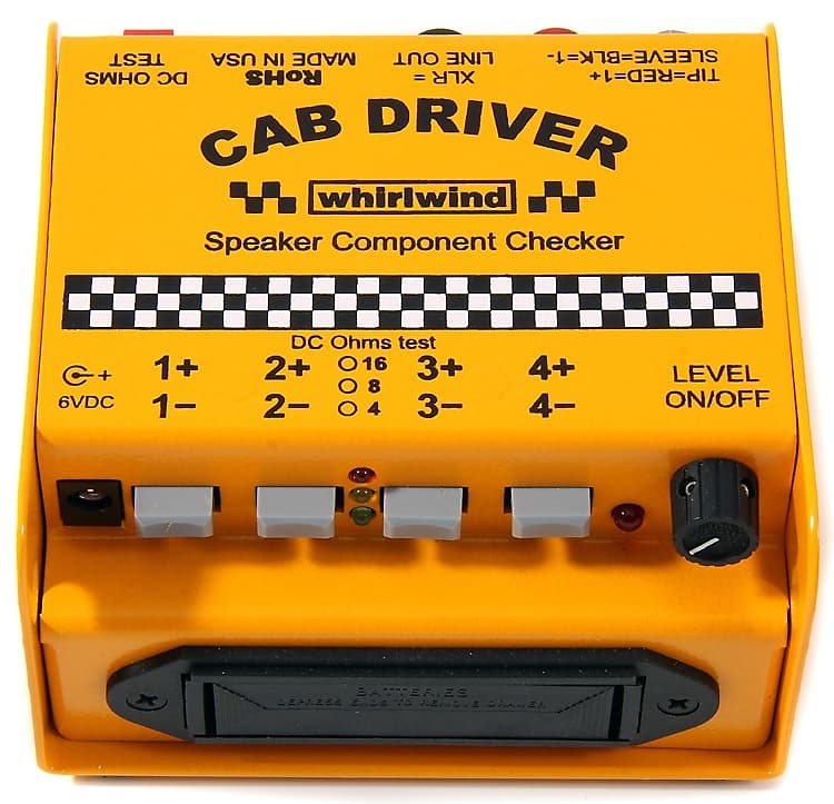 Whirlwind Cab Driver Speaker Component Checker image 1