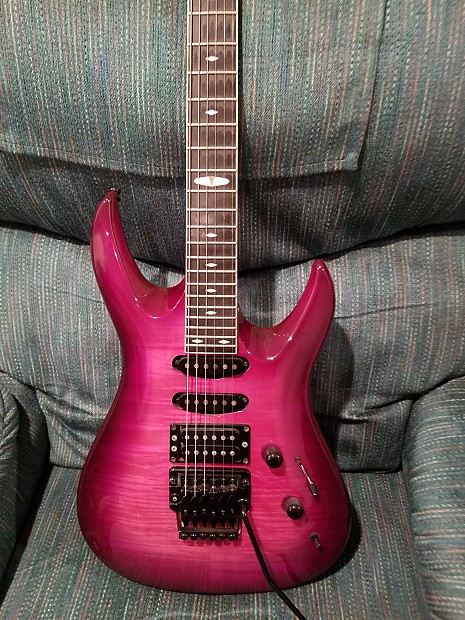 Yamaha RGX Standard 1988-1990 Transparent Violet Burst | Reverb UK