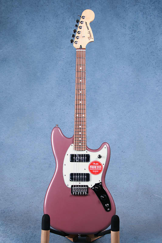 ギター Fender Player Mustang 90 Burgundy Fender Player Mustang 90 - Burgundy Mist Metallic | Sweetwater