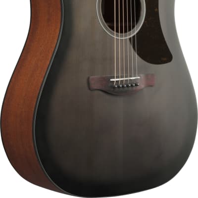 Ibanez AAD50TCB Advanced Acoustic Guitar - Transparent Charcoal Burst image 1