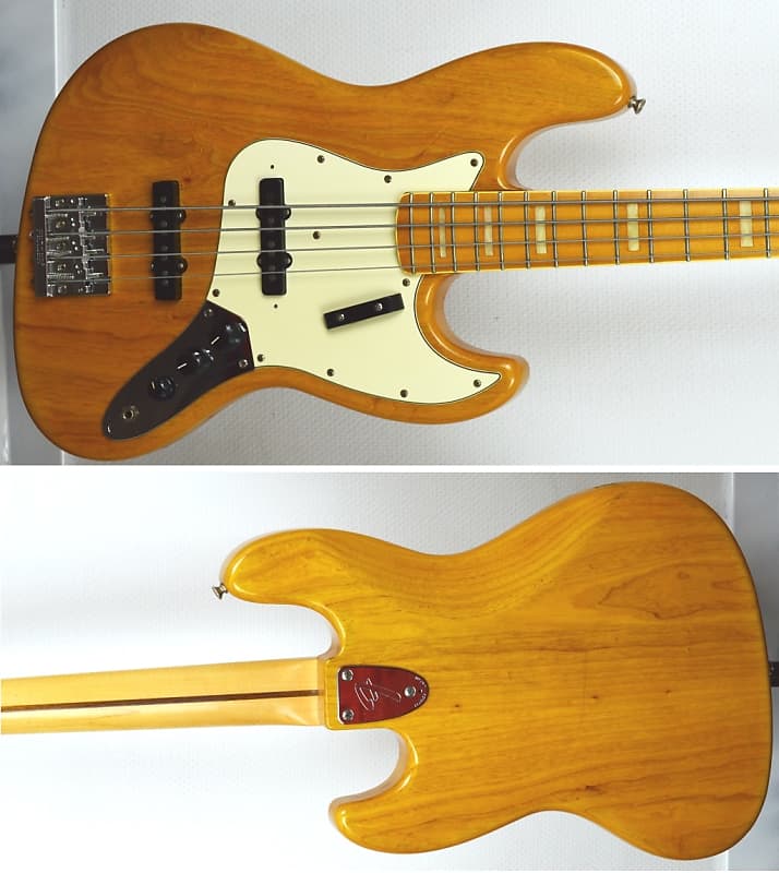 Fender '75 Reissue Jazz Bass Japan 1993 Vintage Natural