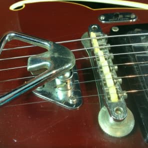 RARE 1968 Vox Starstream Guitar 6-String CHERRY Finish VINTAGE!!! image 13
