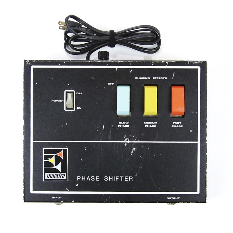 1973 Maestro PS-1A Phase Shifter Vintage 100% All Original Phaser Effects Pedal Chorus Leslie Analog Effect image 1