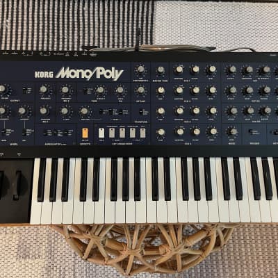 Korg Mono/Poly Analog Synthesizer Tubbutec MIDI Oak Chassis Collector Grade