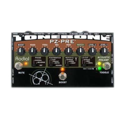 Radial PZ-Pre | Reverb