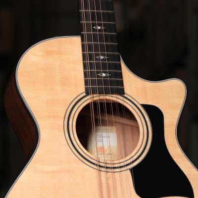 Taylor 352ce Grand Concert Sapele/Sitka Spruce 12-String Acoustic Electric Guitar image 3