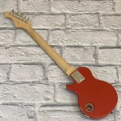 Indiana Small Body Electric Guitar Red image 6