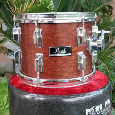 Pearl 10" Tom Maple Shell 1980s Made In JAPAN Vintage Drum image 1