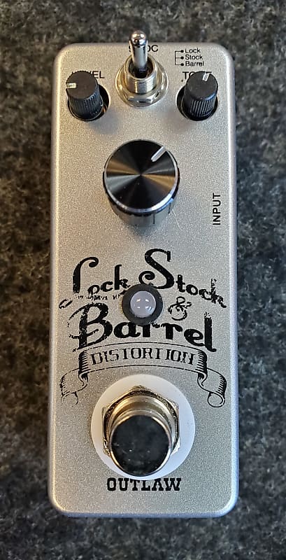 Outlaw Effects Lock-Stock-Barrel Distortion Pedal image 1
