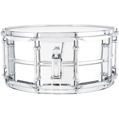 Ludwig Supralite Steel Snare Drum 14 x 6.5 in. image 3