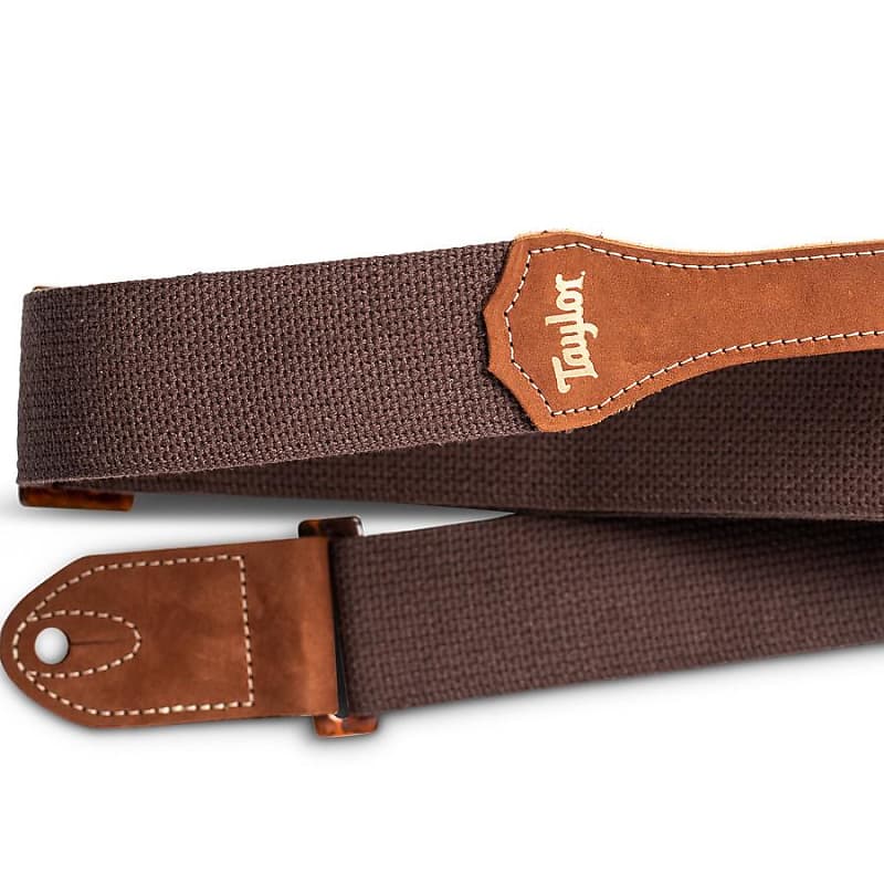 Taylor GS Mini Strap, Chocolate Brown Cotton, 2