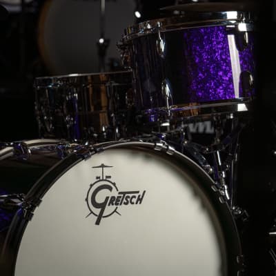 Gretsch Broadkaster Shell Set 2024 - Purple Marine Pearl *SPECIAL OFFER* image 3