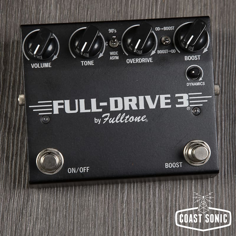 【定番最新品】Fulltone Full-Drive 3 オーバードライブ