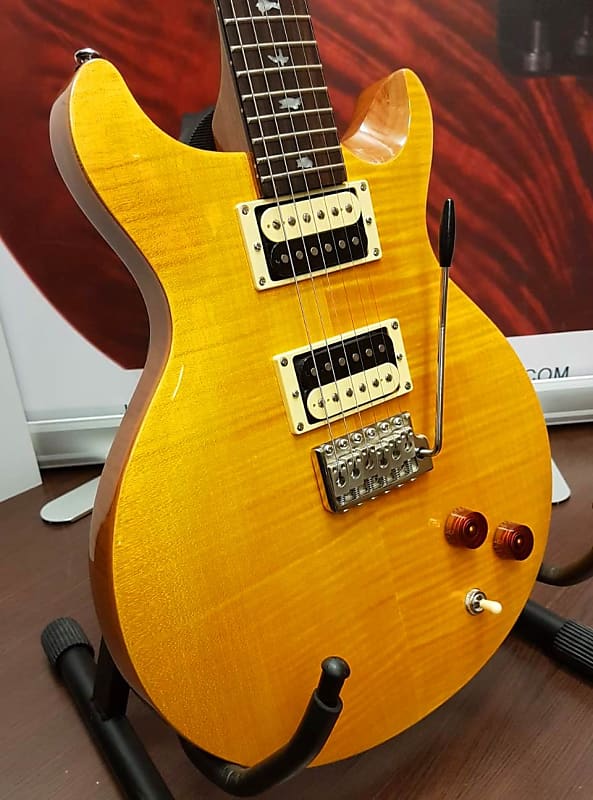 Paul Reed Smith SE Santana Signature Santana Yellow Reverb France