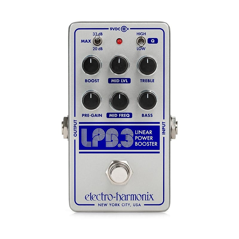 ELECTRO HARMONIX LPB-3 LINEAR POWER BOOSTER & EQ image 1