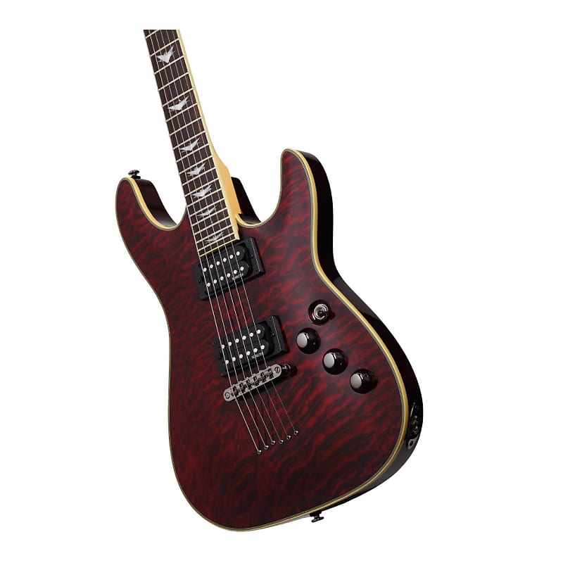 Schecter Omen Extreme-6 6-String Electric Guitar (Black Cherry 