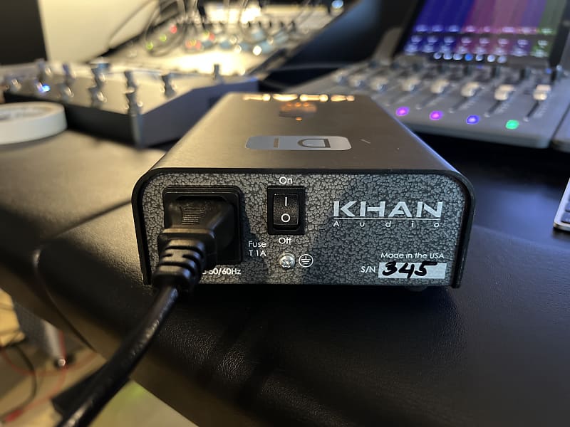 DTM・DAW KHAN AUDIO VTDI Khan Audio VTDI Vacuum Tube Direct Injection Tube DI | Reverb