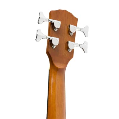 Fender CB-60SCE Acoustic Bass Guitar w/Cutaway & Electronics, Laurel FB, Natural image 6
