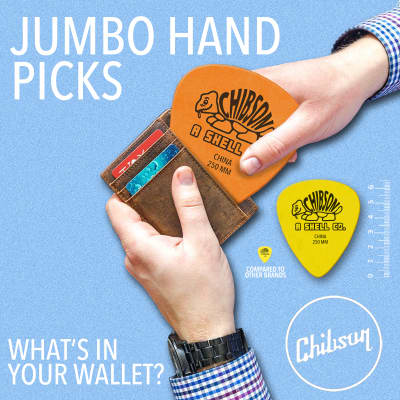 The Chibson Jumbo Hand Pick™ imagen 2