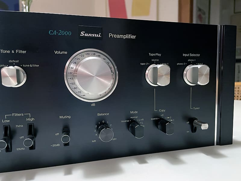 Sansui CA-2000 プリアンプ 本体 CA-2000 - Sansui Preamplifier One Of The Best Vintage