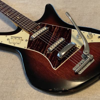 Vintage 1967 Era Ibanez Solid Body Electric Guitar Bizarre Series MIJ Japan RARE image 7