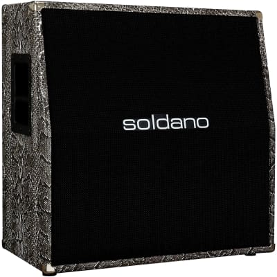 Soldano 4x12 Slant Custom Snakeskin - 4x12 Guitar Speaker Cabinet for sale