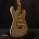 Fender Custom Shop Limited Edition '55 Bone Tone Stratocaster Relic Electric Guitar Aged Honey Blonde (New York, NY)