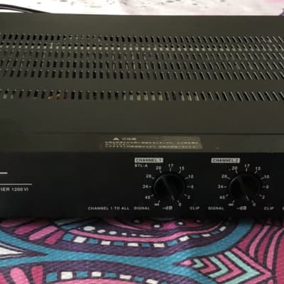 Bose 4 Channel power amplifier 1200 VI 2001 Black | Reverb